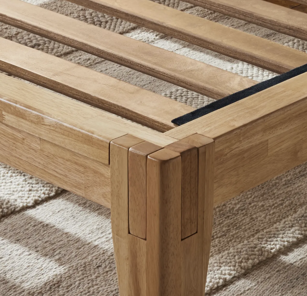 Japanese joinery makes assembly a breeze and adds a timeless finish.